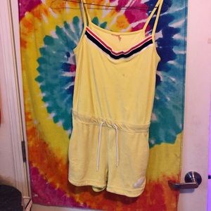 Nike romper with straps & pockets